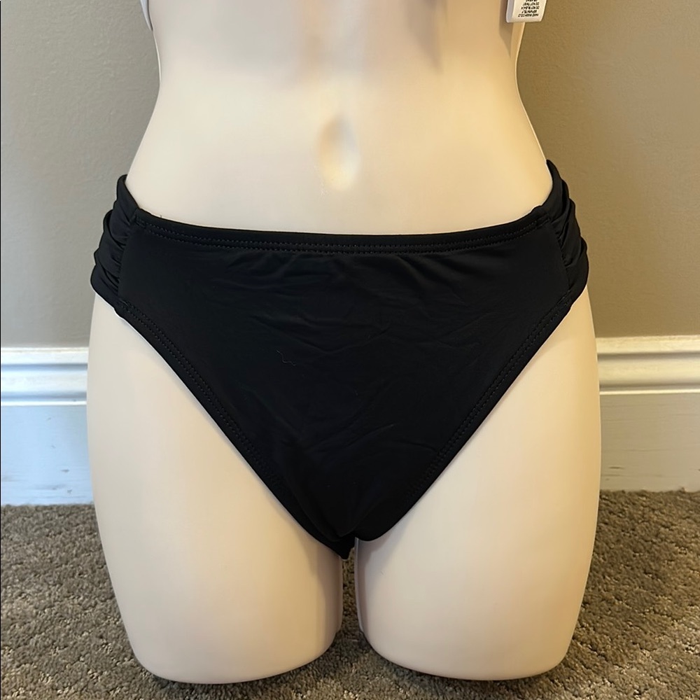 La Blanca Black Swim Bottoms Size 10